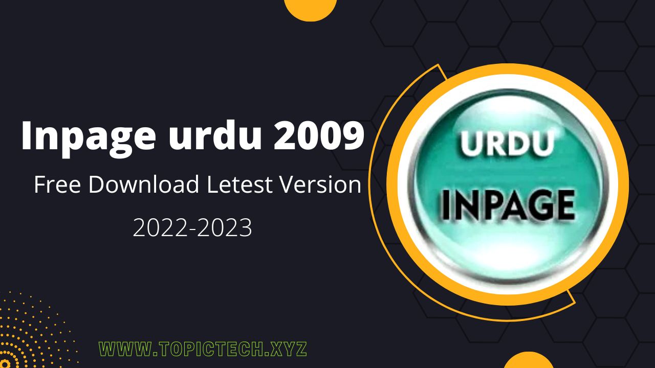 Inpage urdu 2009